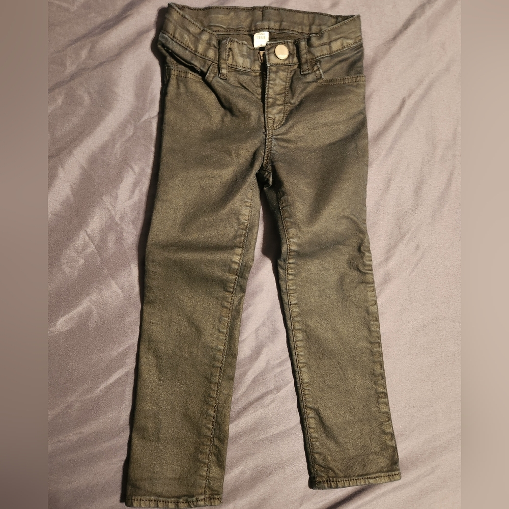 Gap girls size 4 black skinny jeans